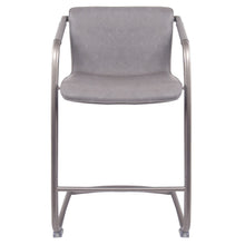 New Pacific Direct Indy PU Leather Counter Stool, (Set of 2)  - 1060004-216