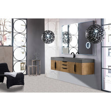 James Martin Vanities Mercer Island 72" Single Vanity - 389-V72S-AGR-G-DGG