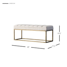 New Pacific Direct Darius Fabric Bench  - 3900029-279