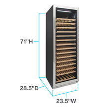Avanti DESIGNER Series Wine Cooler, 165 Bottle Capacity - WCD176SZ3S