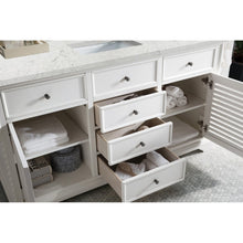 James Martin Vanities Savannah 60" Bright White Single Vanity - 238-104-V60S-BW-3AF
