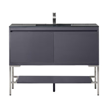 James Martin Vanities Milan 47.3" Single Vanity Cabinet - 801V47.3GWRGDCHB