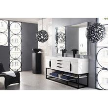 James Martin Vanities Columbia 72" Double Vanity - 388-V72D-AGR-MB-DGG