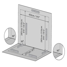 Palram - Canopia | SanRemo 10x14 ft Patio Enclosure - Gray/Clear - HG9064