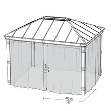 Palram - Canopia | Dallas 4900 12ft x16 ft Netting Set - HG2009