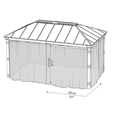 Palram - Canopia | Dallas 6100 12x20 Ft Netting Set - HG2010