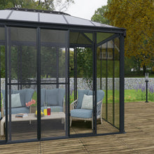 Palram - Canopia | Ledro Enclosed Gazebo - Gray - HG9190