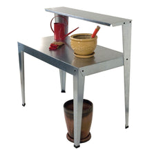 Palram  Poly-Tex | Galvanized Steel Garden Potting Table - HG2000