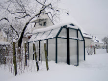 Palram - Canopia | EcoGrow Greenhouse Kit - 6 Ft Wide - Green With 6mm Twin-wall Polycarbonate Glazing - HG7006