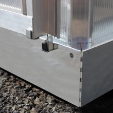 Palram - Canopia | Essence Greenhouse Kit - Silver With 4mm Twin-wall Polycarbonate Glazing - HG5812
