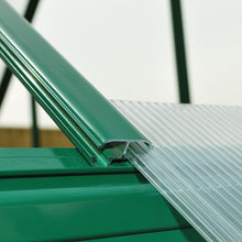 Palram - Canopia | Mythos Greenhouse Kit - 6 Ft Wide - Silver With 4mm Twin-wall Polycarbonate Glazing - HG5005
