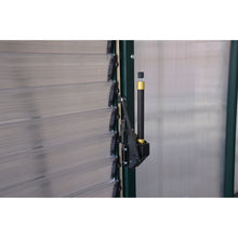 Palram - Canopia | 8x8 Ft Prestige Diffused Greenhouse Kit Package - Green With 6mm Twin-wall Polycarbonate Glazing - HG7308