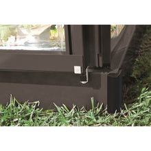 Palram - Canopia | 6x4 Ft Mythos Greenhouse Kit - Gray With 4mm Twin-wall Polycarbonate  - HG5005YGlazing