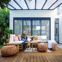 Palram - Canopia | 11x26 ft Stockholm Patio Cover Roof Blinds - HG1096