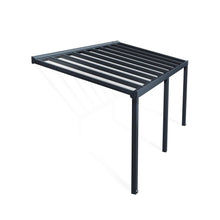 Palram - Canopia | Stockholm 11x22 ft Patio Cover - Gray/Clear - VHG9461