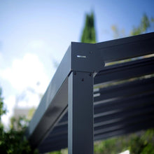 Palram - Canopia | Stockholm 11x22 ft Patio Cover - Gray/Clear - VHG9461