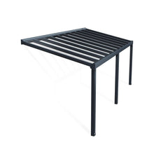 Palram - Canopia | Stockholm 11x24 ft Patio Cover - Gray/Clear - HG9463