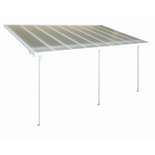 Palram - Canopia | 13 ft Wide Feria Patio Cover - White Clear - HG9214