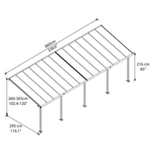 Palram - Canopia | Olympia Patio Cover - Gray - HG8810