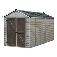 Palram - Canopia | SkyLight Polycarbonate Storage Shed - 6' Wide - HG9603T