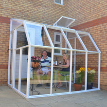 Palram - Canopia | Sun Room Six Sunroom Enclosure, Lean To Greenhouse Kit - HG7506