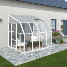 Palram - Canopia | Sun Room Eight Sunroom Enclosure, Lean To Greenhouse Kit- HG7608