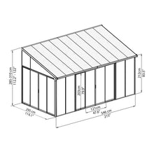 Palram - Canopia | SanRemo Patio Enclosure / Sunroom - HG9074