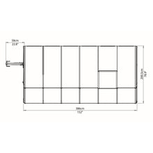 Palram - Canopia | Sun Room Six Sunroom Enclosure, Lean To Greenhouse Kit - HG7506