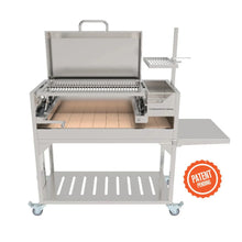 Tagwood BBQ Argentine Santa Maria Wood Fire & Charcoal Grill with Top Lid | BBQ01SS