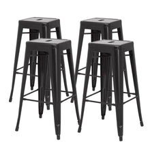 New Pacific Direct Metropolis Metal Backless Counter Stool, (Set of 4)  - 938626-B