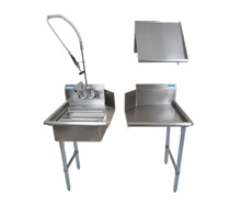 BK Resources Compartment Sinks - BKDTK-26-L-G