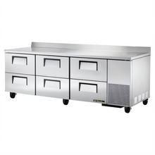 True Mfg. - General Foodservice TWT-93D-6-HC Worktop Refrigerators - TWT-93D-6-HC