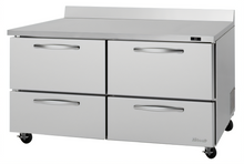 Turbo Air PWR-60-D4-N PRO Worktop Refrigerators - PWR-60-D4-N