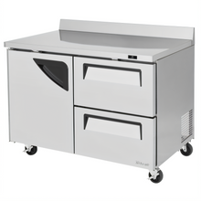 Turbo Air TWR-48SD-D2-N Super Deluxe Worktop Refrigerators - TWR-48SD-D2-N