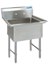 BK Resources BKS6-1-24-14S Compartment Sinks - BKS6-1-24-14S