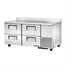 True Mfg. - General Foodservice TWT-67D-4-HC Worktop Refrigerators - TWT-67D-4-HC