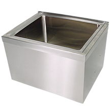 BK Resources BKMS2-2424-12-KIT Mop Sinks - BKMS2-2424-12-KIT