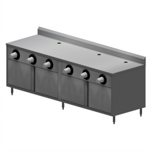 BK Resources MOD-BEVT Stainless Steel Prep Tables - MOD-BEVT