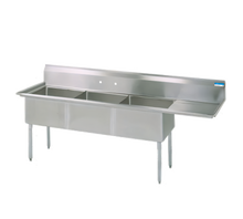 BK Resources  Compartment Sinks - BKS-3-1620-12-18RS