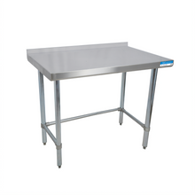 BK Resources SVTROB-9630 Stainless Steel Prep Tables - SVTROB-9630