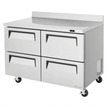 Turbo Air TWR-48SD-D4-N Super Deluxe Worktop Refrigerators - TWR-48SD-D4-N