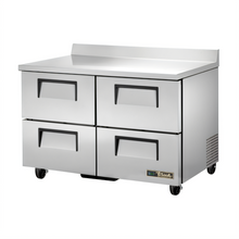 True Mfg. - General Foodservice TWT-48D-4-HC Worktop Refrigerators - TWT-48D-4-HC