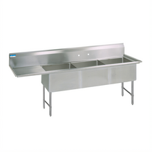 BK Resources BKS6-3-1620-14-18LS Compartment Sinks - BKS6-3-1620-14-18LS