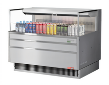 Turbo Air TOM-48L-UF-S-1S-N Open-Air Coolers - TOM-48L-UF-S-1S-N