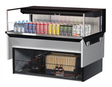 Turbo Air TOM-48L-UF-W(B)-1SI-N Countertop Refrigerated Display Cases - TOM-48L-UF-W(B)-1SI-N