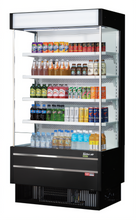 Turbo Air TOM-40SEW(B)-N Open-Air Coolers - TOM-40SEW(B)-N