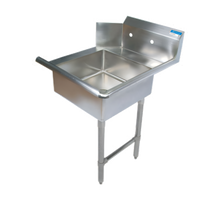 BK Resources BKSDT-36-R-SS Compartment Sinks - BKSDT-36-R-SS