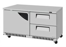 Turbo Air TUR-60SD-D2R(L)-FB-N Super Deluxe Reach-in Refrigerators