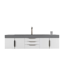 James Martin Vanities Mercer Island 72" Single Vanity - 389-V72S-AGR-G-DGG