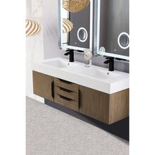 James Martin Vanities Mercer Island 59" Double Vanity - 389-V59D-AGR-G-DGG